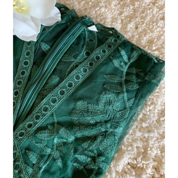✨2X HP✨Emerald Green Maternity Dress - Picture 10 of 10